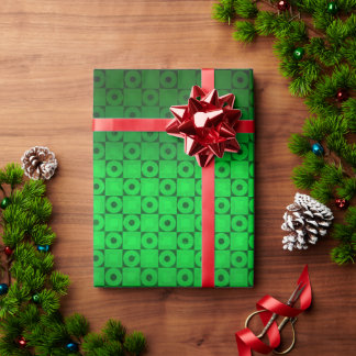 QUADRAT - KREIS GESCHENKPAPIER