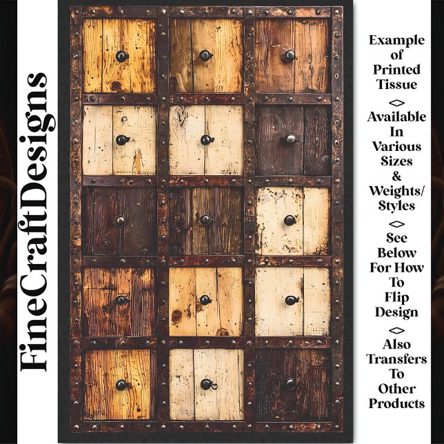 Quadrat Mehrfach-Schubholzplatte AT4 Decoupage Seidenpapier (Von Creator hochgeladen)