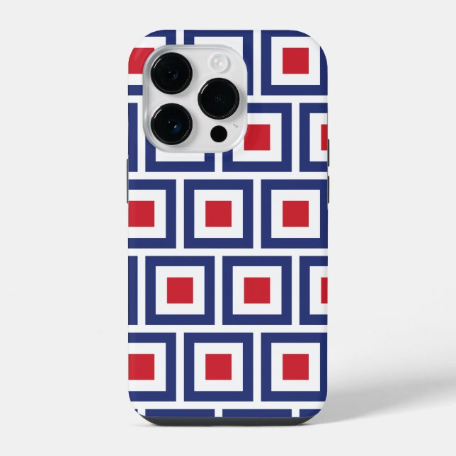 Quadrat-Mod iPhone Hülle (Rückseite)