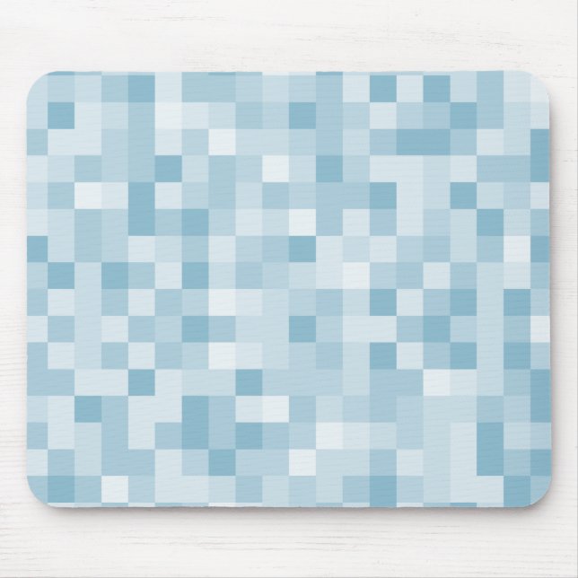 Quadrat Muster Mousepad (Vorne)