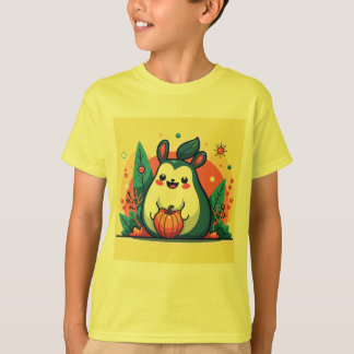 Quadrat-Nut-Design-Boys' Kids-T - Shirt