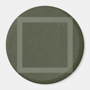 Quadrat Rahmen Moos Green Magnet