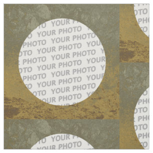 Quadrat Rahmen Spritzer II + Ihr Foto Stoff