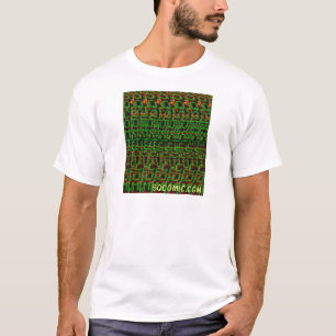 QUADRAT-Stereogramm T-Shirt