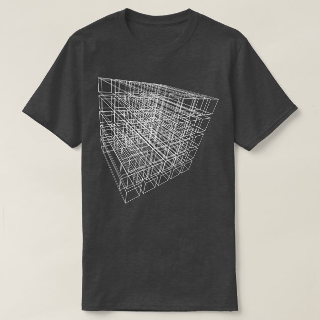 Quadrat T-Shirt (Design vorne)