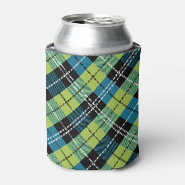 Quadrat und Farbe 2 Dosenkühler (Kanne Vorderseite)