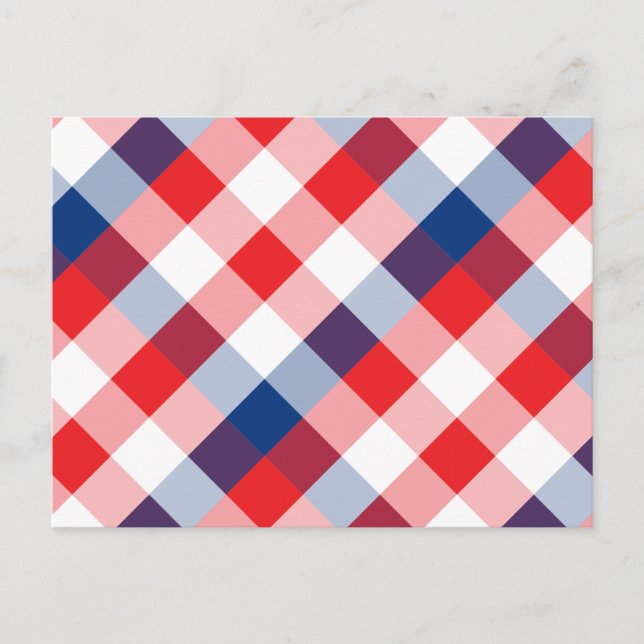 Quadrat und Farbe 3 Postkarte (Vorderseite)