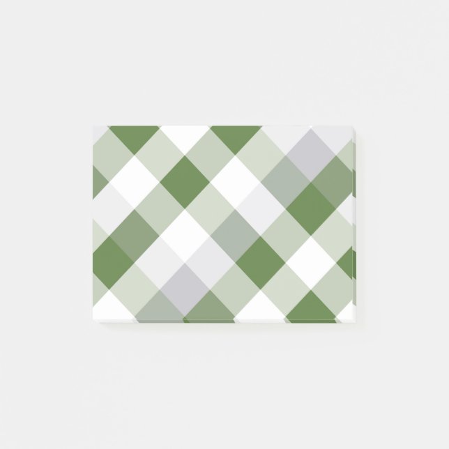 Quadrat und Farbe 4 Post-it Klebezettel (Vorderseite)