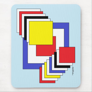 Quadrate Abstrakt Mousepad