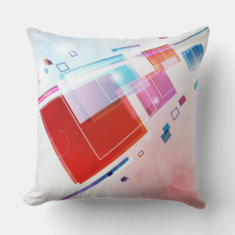 Quadrate Abstrakte Throw Kissen