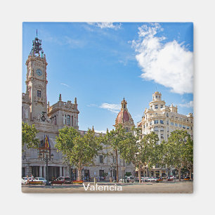 Quadrate der Verwaltung in Valencia Magnet