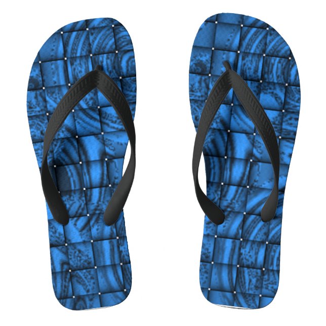 "Quadrate" Flip Flops (Fußbett)