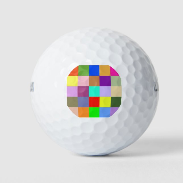 Quadrate Golfball (Vorderseite)