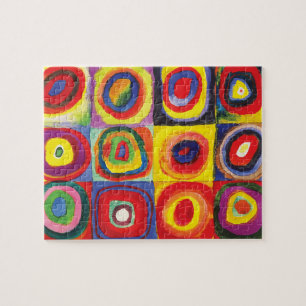 Quadrate mit konzentrischen Kreisen Hiroaki Takaha Puzzle
