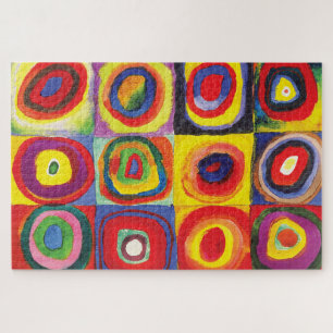 Quadrate mit konzentrischen Kreisen Hiroaki Takaha Puzzle