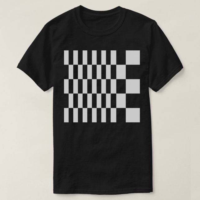 Quadrate Muster 2 T-Shirt (Design vorne)