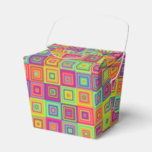 Quadrate-Muster Geschenkschachtel