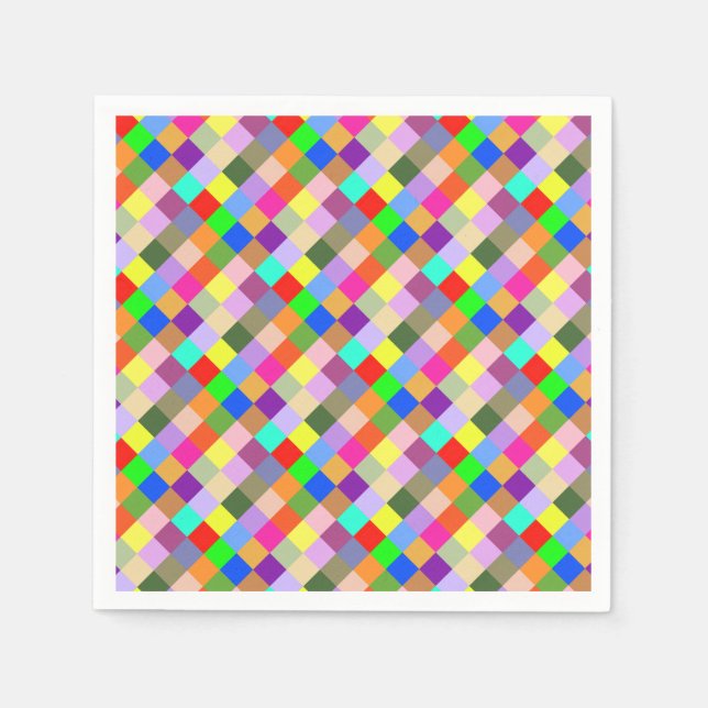 Quadrate Serviette (Vorderseite)