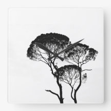 quadratische Acrylwand