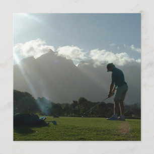 Quadratische Einladung - besonders angefertigt