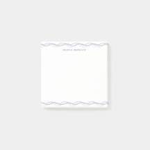 Quadratische elegante wellige Grenze sanfte Pastel