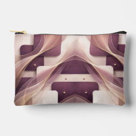 Quadratische Formen AI-Kunst  Zubehörtasche