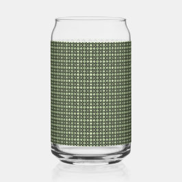 quadratische grüne Textur Kachel klassisches Modeg Dosenglas