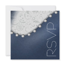 Quadratische Perle RSVP