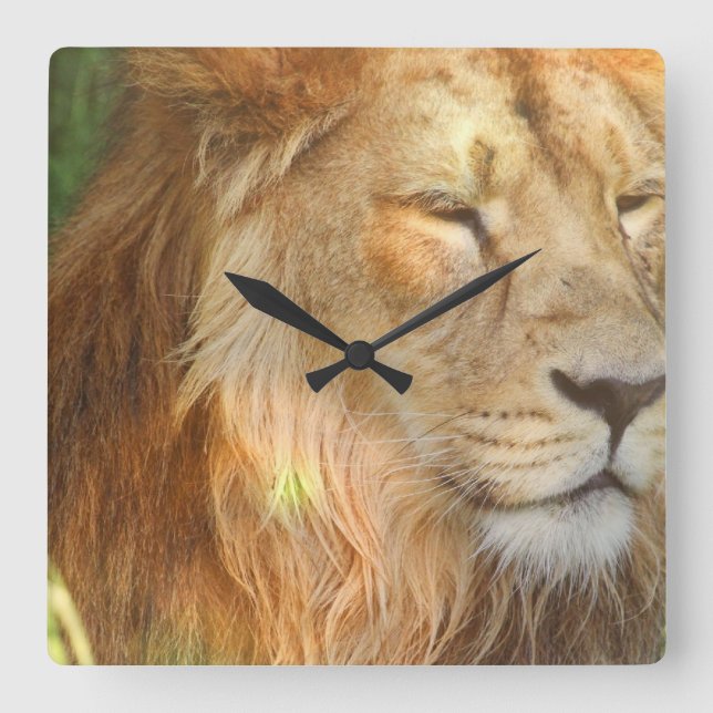 Quadratische Uhr - besonders angefertigt (Vorderseite)