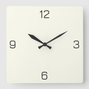 QUADRATISCHE WANDUHR
