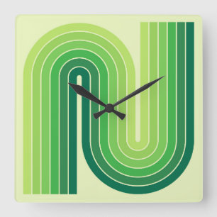 QUADRATISCHE WANDUHR