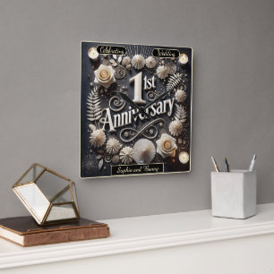 QUADRATISCHE WANDUHR