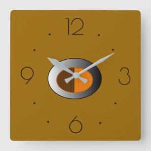 QUADRATISCHE WANDUHR