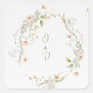  QUADRATISCHER AUFKLEBER