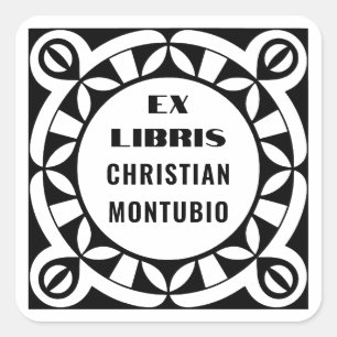 QUADRATISCHER AUFKLEBER