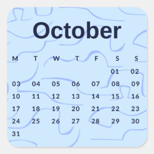  QUADRATISCHER AUFKLEBER