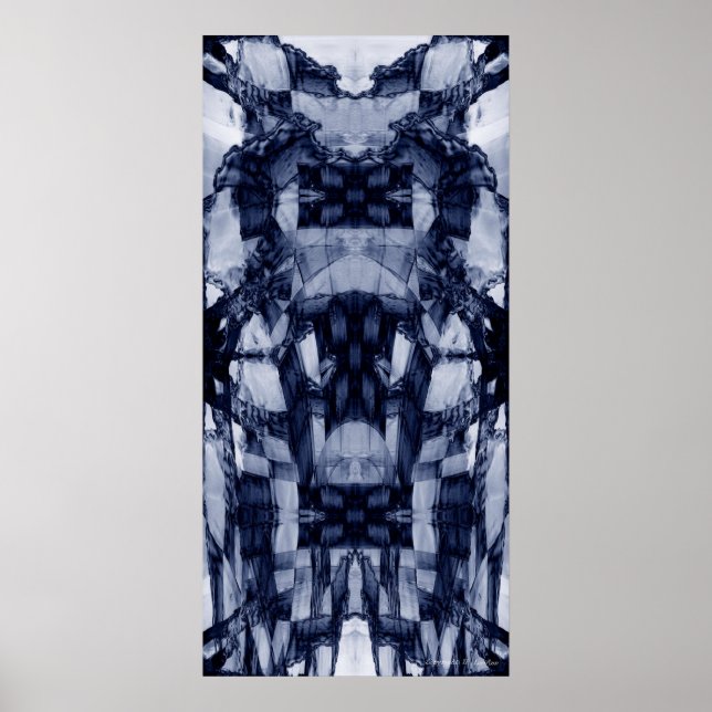 Quadratischer Code Poster (Vorne)