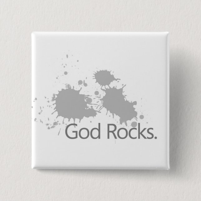 Quadratischer Knopf - besonders angefertigt Button (Vorderseite)