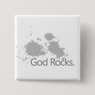 Quadratischer Knopf - besonders angefertigt Button