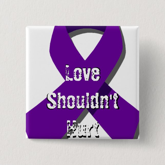 Quadratischer Knopf Button (Vorderseite)