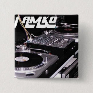 Quadratischer Knopf Button