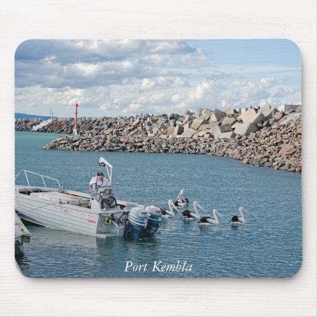 Quadratischer Mausklotz Mousepad (Vorne)