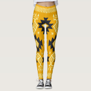 Quadratischer Schal, Paisley-Blumenbatik. Leggings