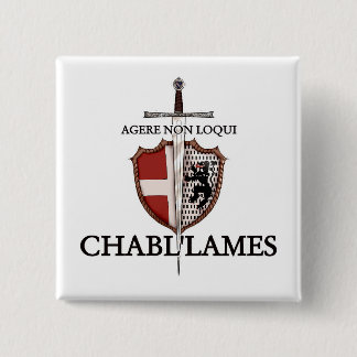 Quadratisches AMHEdu74-Abzeichen Button