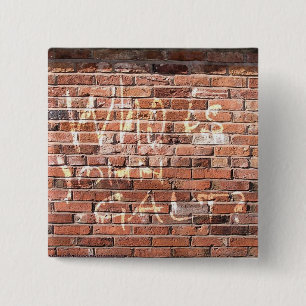 Quadratisches Button Johns Galt