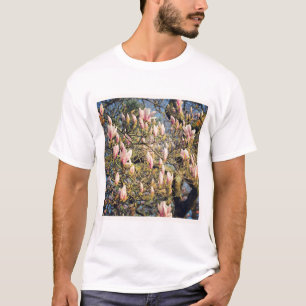 Quadratisches Foto - Magnolienblüte T-Shirt