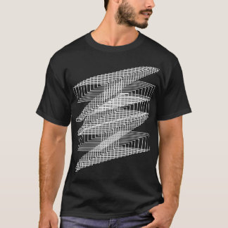 Quadratliniendesign 1 T-Shirt