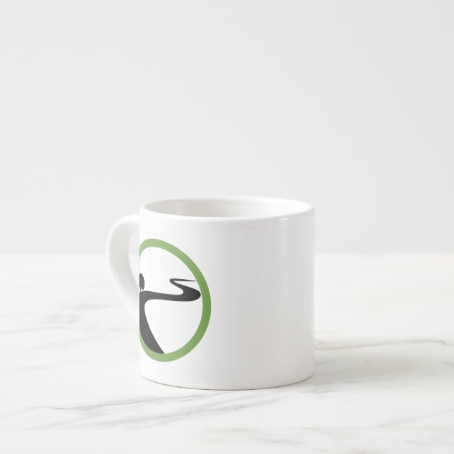 Quadratos Vierter Pfad Espresso Cup - LH Espressotasse (Vorderseite Links)