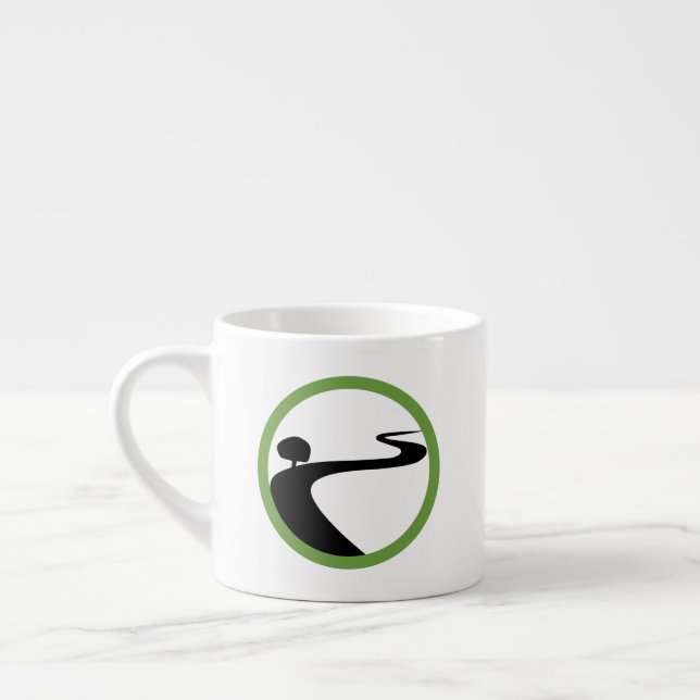 Quadratos Vierter Pfad Espresso Cup - LH Espressotasse (Links)