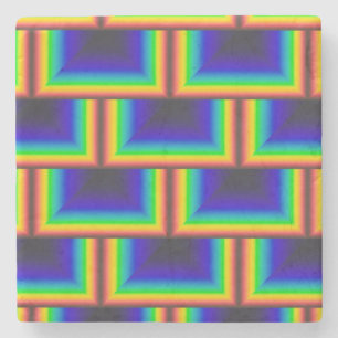 Quadratskala des Solarspektrums Steinuntersetzer